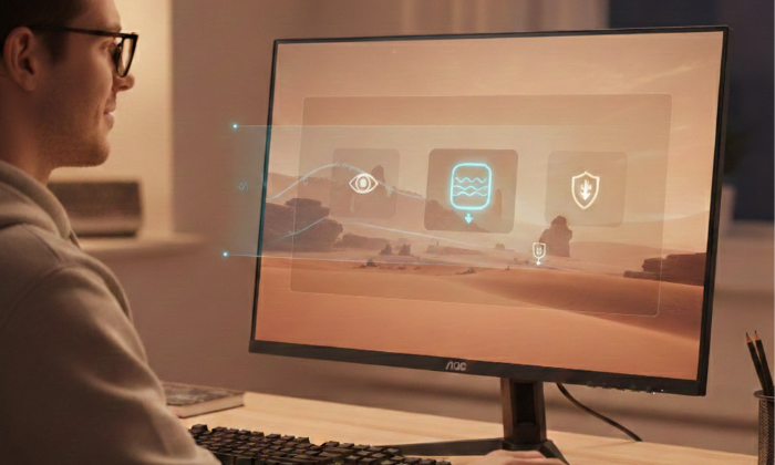 Flicker-Free and Low Blue Light: Eye Comfort for Long Sessions