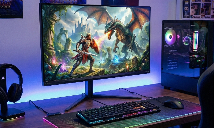 Fast IPS Technology with 0.5ms Response Time