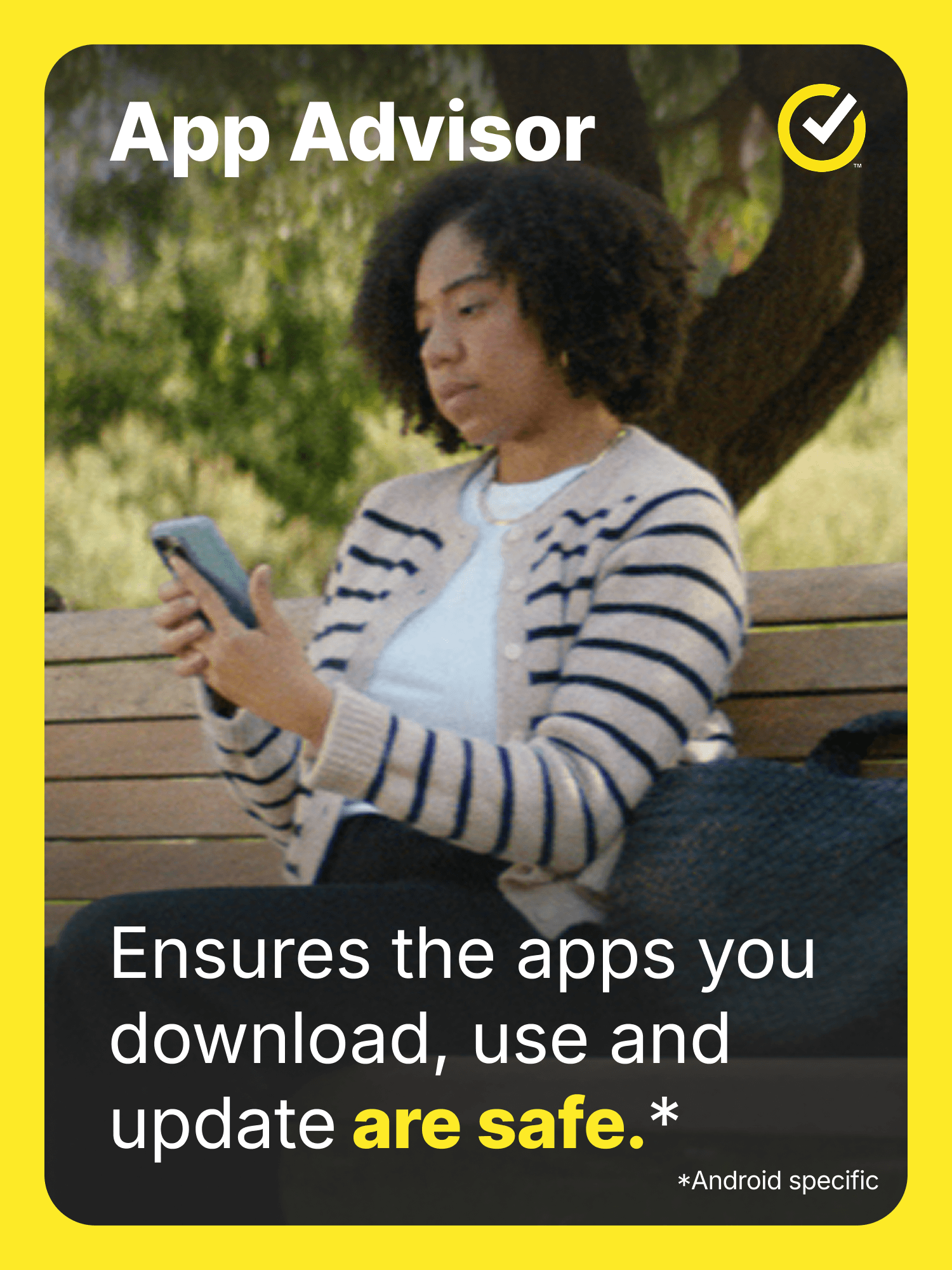 Norton App Advisor checking mobile apps