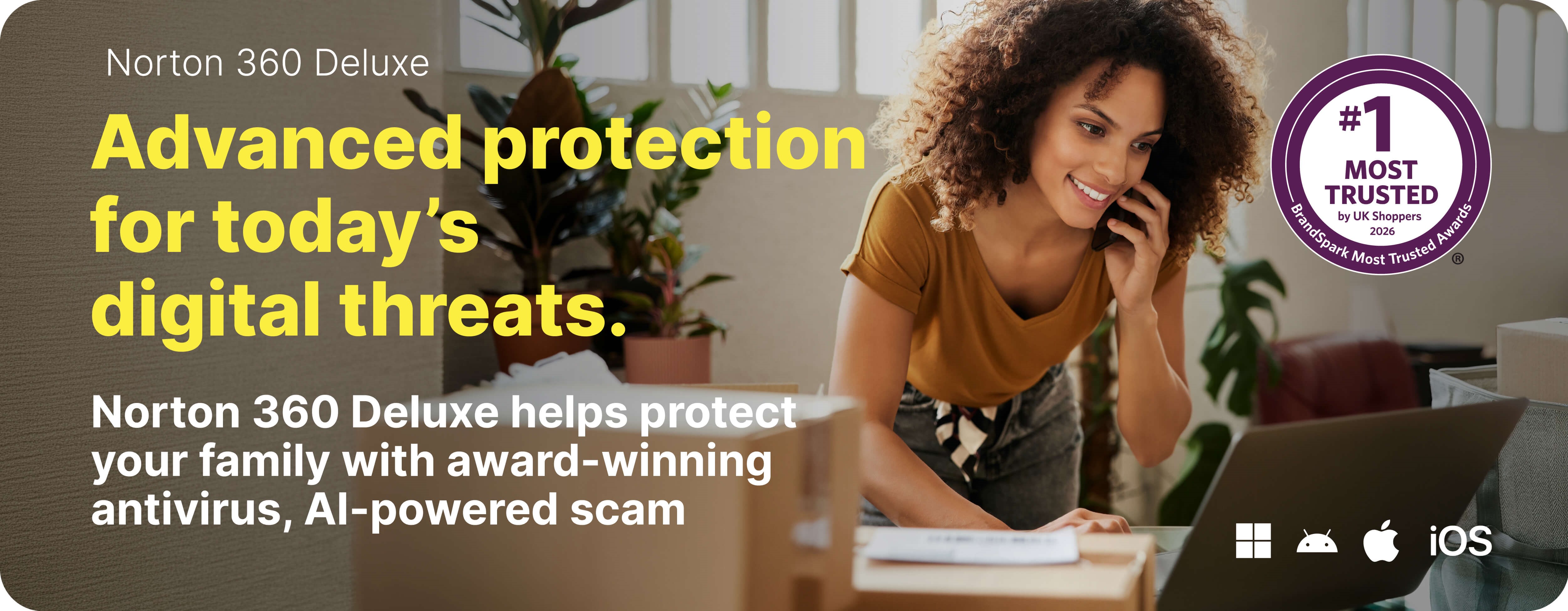 Norton 360 Deluxe advanced protection for your digital life