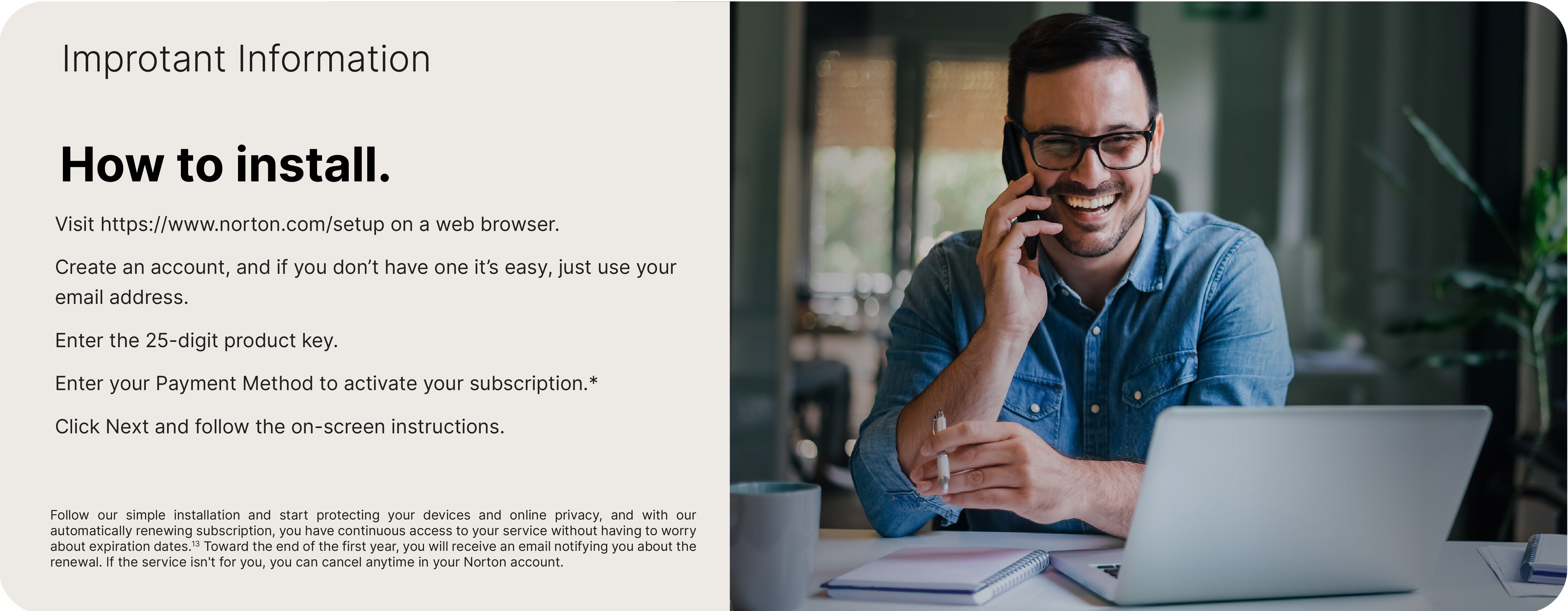 How to set up Norton 360 Deluxe
