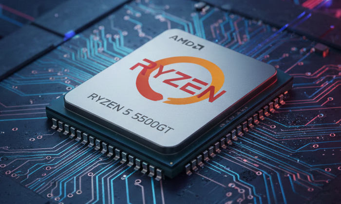 Power Meets Precision Dominate your day with the AMD Ryzen 5 5500GT processor: