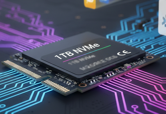 1TB NVMe SSD &ndash; Ultra-Fast Storage for Quick Boot and Load Times
