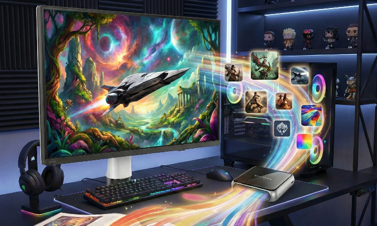 Empowered by Colour Shuttle: The Stronghold of Game Art Masterpieces