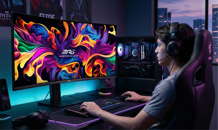 Curved Design for Enhanced Focus