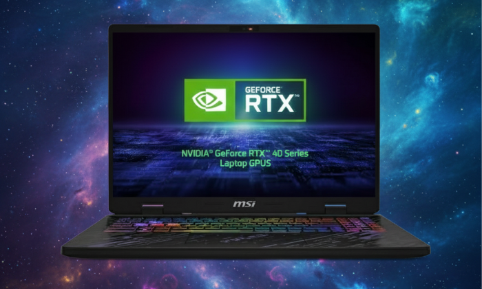 GEFORCE RTX 40 SERIES LAPTOPS.  BEYOND FAST