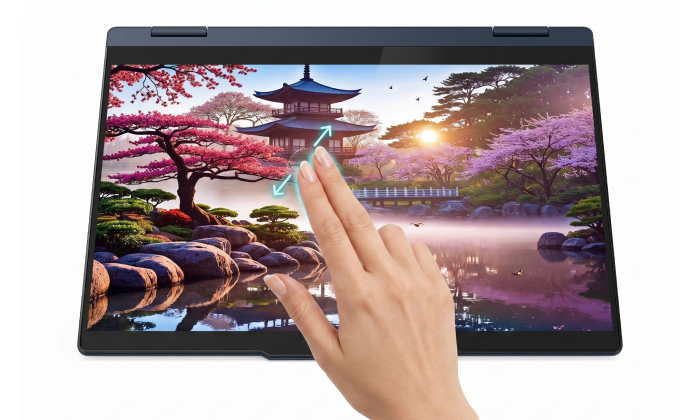 14-Inch WUXGA Touchscreen: Intuitive and Sharp