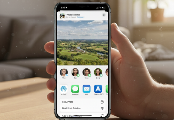 2. Tap the Share Button