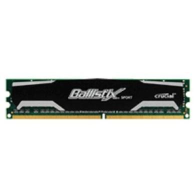 Crucial BLS8G3D1609DS1S00 M〓moire RAM 8 Go DDR3 1600 MT/s (PC3-12800) CL9 @1.5V Ballistix Sport UDIMM 240pin Crucial Ballistix BLS8G3D1609DS1S00.M16FEDM PC3-12800u LOT (2) x