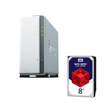 外付けハードディスク・ドライブ DS115J 4TB NAS Synology DS115j + 4TB HDD 付き NAS Synology DS115J NAS Synology