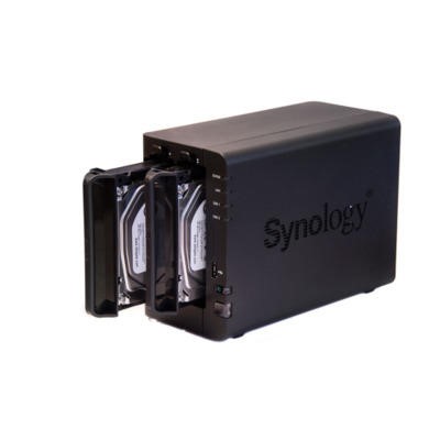 Synology DS214+ NAS 2ベイ + 6T hard drive Synology DS214+ NAS 2