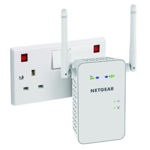 Netgear EX6100 AC750 plug view