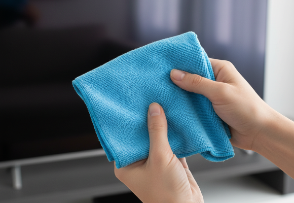 2.	Use Microfibre: 