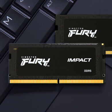 Kingston FURY Impact 32GB (2x16GB) SO-DIMM 5600MHz DDR5 Laptop