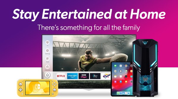 Stay Entertained At Home