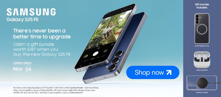 Claim a gift bundle when you buy the new Galaxy S25 FE