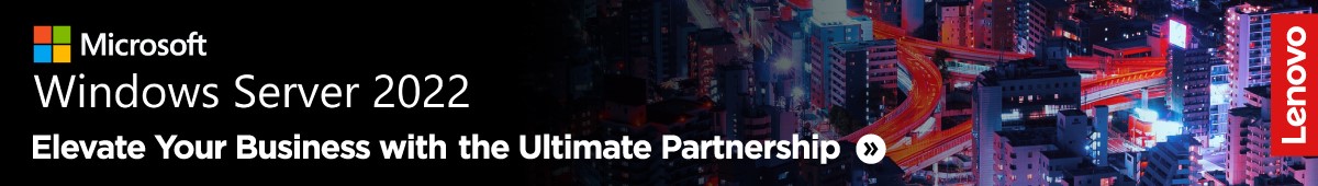 Lenovo servers banner.