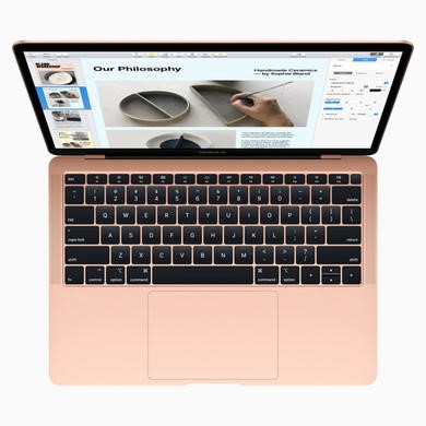 Apple Macbook Air 2018 / Gold - 13 Inch, Core i5, 8GB, 256GB SSD