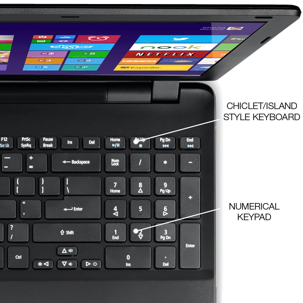 Acer P256 Keyboard