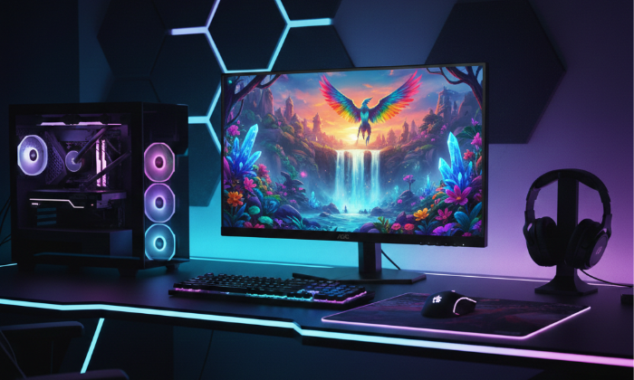 Fast IPS Panel: Vibrant Colours and Speed