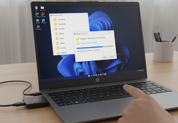 Use an External Hard Drive or SSD