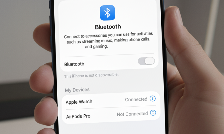Turn Bluetooth Off and On