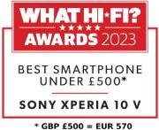 Sony Xperia 10 V What Hifi Award