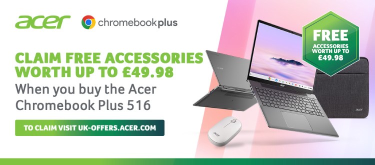 Get more with an Acer Chromebook Plus 516