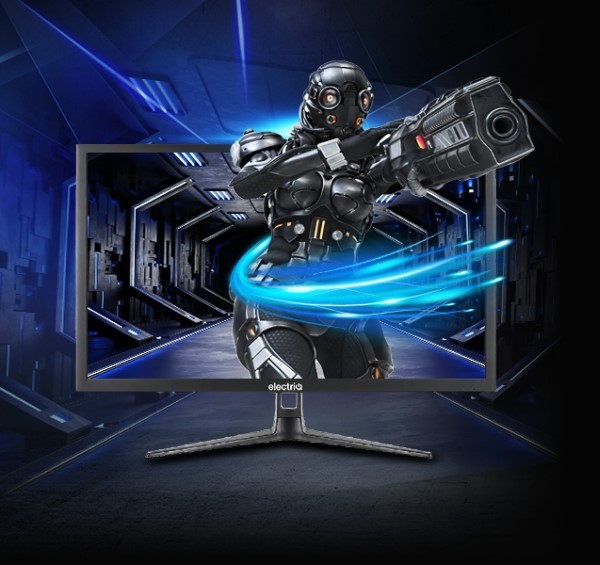 electriQ eiq-244KMRHDR gaming monitor.