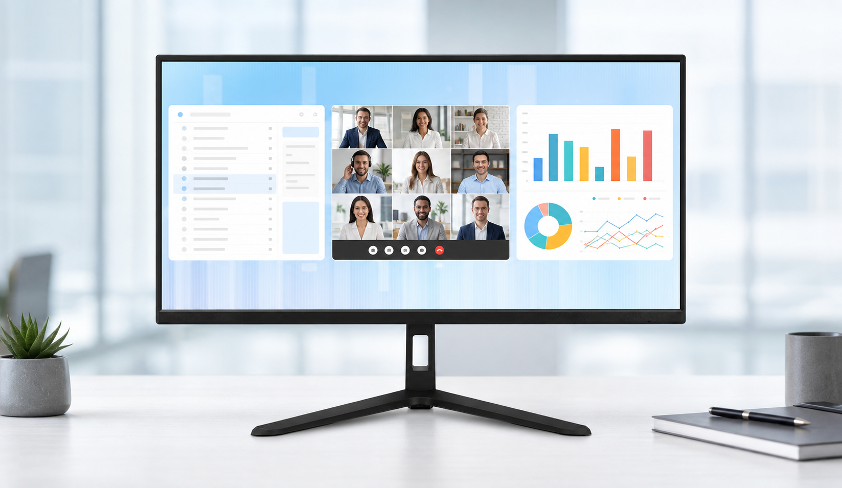 electriQ eiq-24FHD240IPS 24 inch 240Hz full HD Monitor.