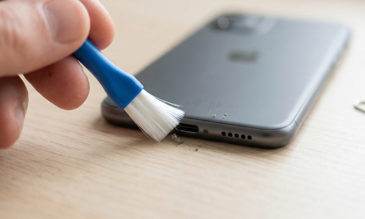 Cleaning laptop keyboard