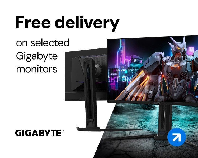 Free delivery on all LG Gigabyte.