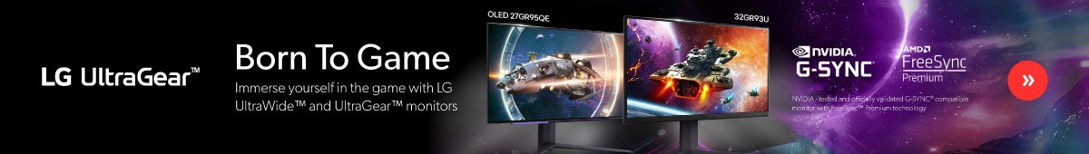 LG Gaming monitor.