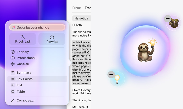 Apple Intelligence Built-In