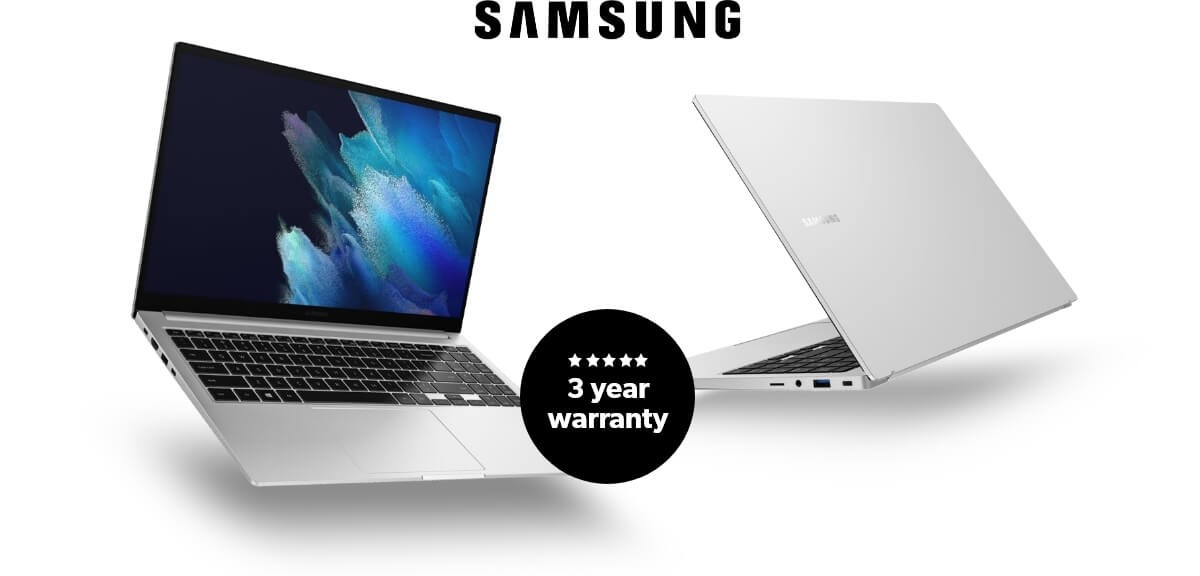 Samsung Galaxy Book Core i7 3 year warranty.