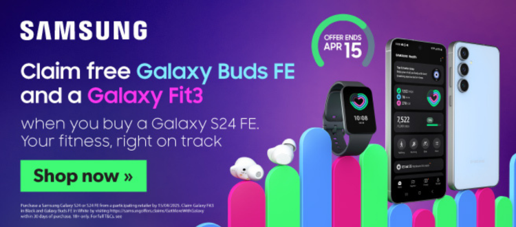 Claim free Galaxy Buds FE & a Galaxy Fit3.